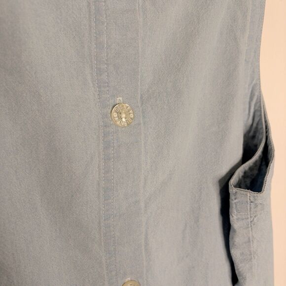 The Disney Store Winnie The Pooh Embroidered Light Denim Dress 90s Vintage  L - Picture 8 of 12